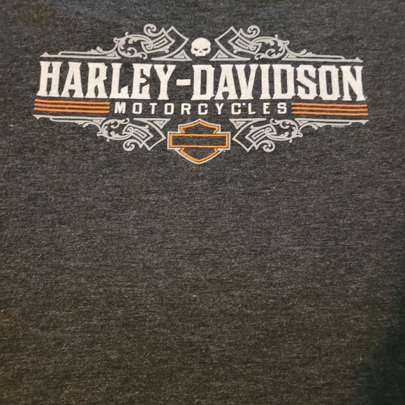 Harley Davidson Scoop Neck Tee Women's Size Medium - Picture 5 of 6